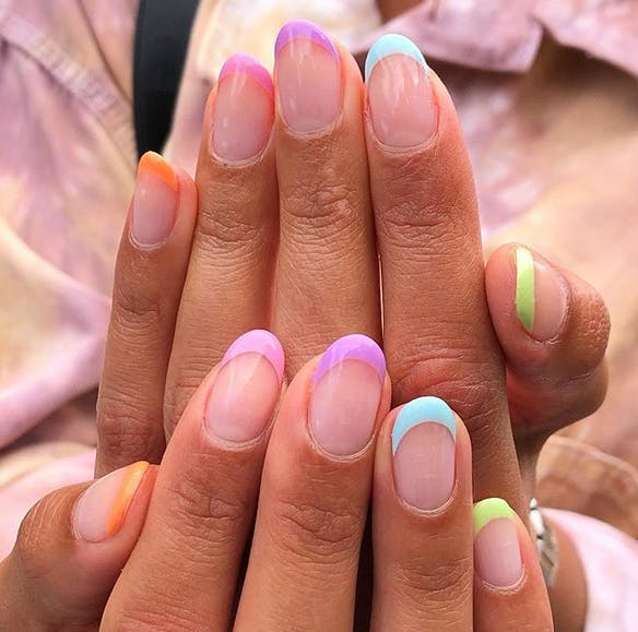 25+ Best Nail Designs & Ideas To Copy This Fall | French nail designs, Cool nail  designs, Cute nail designs